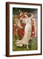 Art and Life, 1907-Walter Crane-Framed Giclee Print