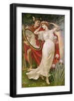 Art and Life, 1907-Walter Crane-Framed Giclee Print