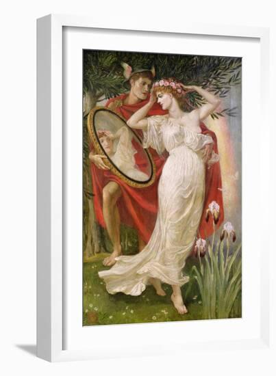 Art and Life, 1907-Walter Crane-Framed Giclee Print