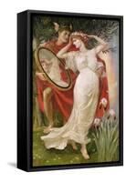 Art and Life, 1907-Walter Crane-Framed Stretched Canvas