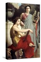 Art and Literature-William Adolphe Bouguereau-Stretched Canvas