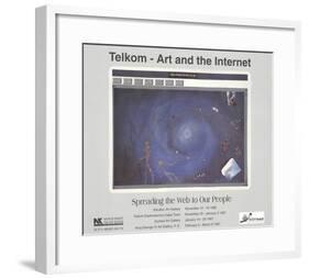 Art and the Internet-Telkom-Framed Collectable Print