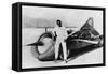 Art Arfons with 'Green Monster' Land Speed Record Car, C1966-null-Framed Stretched Canvas