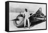 Art Arfons with 'Green Monster' Land Speed Record Car, C1966-null-Framed Stretched Canvas