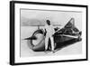 Art Arfons with 'Green Monster' Land Speed Record Car, C1966-null-Framed Photographic Print