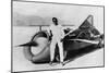 Art Arfons with 'Green Monster' Land Speed Record Car, C1966-null-Mounted Photographic Print