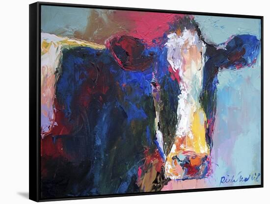 Art B Cow-Richard Wallich-Framed Stretched Canvas