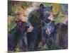 Art Bear Family-Richard Wallich-Mounted Giclee Print