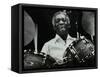 Art Blakey on Stage with the Jazz Messengers at the Forum Theatre, Hatfield, Hertfordshire, 1978-Denis Williams-Framed Stretched Canvas