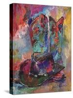 Art Boots-Richard Wallich-Stretched Canvas