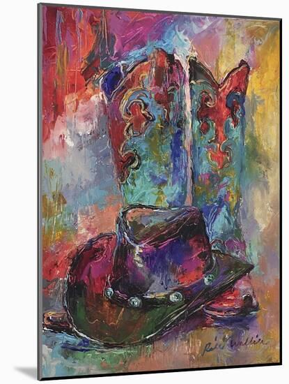 Art Boots-Richard Wallich-Mounted Giclee Print