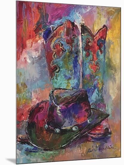 Art Boots-Richard Wallich-Mounted Giclee Print