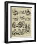 Art Caricature in Germany-null-Framed Giclee Print