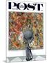 "Art Connoisseur" Saturday Evening Post Cover, January 13,1962-Norman Rockwell-Mounted Premium Giclee Print