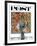 "Art Connoisseur" Saturday Evening Post Cover, January 13,1962-Norman Rockwell-Framed Premium Giclee Print