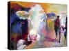 Art Cows-Richard Wallich-Stretched Canvas