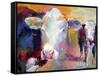 Art Cows-Richard Wallich-Framed Stretched Canvas