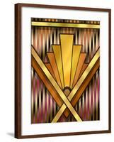 Art Deco 12V-Art Deco Designs-Framed Giclee Print