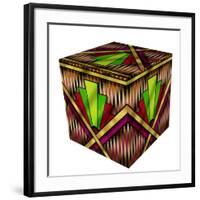 Art Deco 13 Cube-Art Deco Designs-Framed Giclee Print