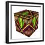 Art Deco 13 Cube-Art Deco Designs-Framed Giclee Print