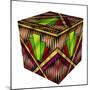 Art Deco 13 Cube-Art Deco Designs-Mounted Giclee Print