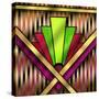 Art Deco 13-Art Deco Designs-Stretched Canvas