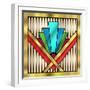 Art Deco 14-Art Deco Designs-Framed Giclee Print