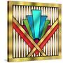 Art Deco 14-Art Deco Designs-Stretched Canvas