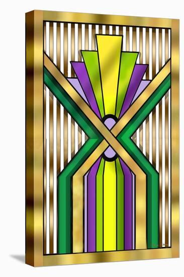 Art Deco 15-Art Deco Designs-Stretched Canvas