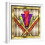 Art Deco 16-Art Deco Designs-Framed Giclee Print