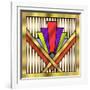 Art Deco 16-Art Deco Designs-Framed Giclee Print