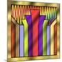 Art Deco 16A-Art Deco Designs-Mounted Giclee Print