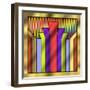 Art Deco 16A-Art Deco Designs-Framed Giclee Print