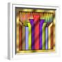 Art Deco 16A-Art Deco Designs-Framed Giclee Print