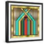 Art Deco 17 B-Art Deco Designs-Framed Giclee Print