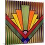 Art Deco 27-Art Deco Designs-Mounted Giclee Print