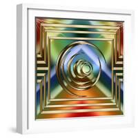 Art Deco 32 Frame 4-Art Deco Designs-Framed Giclee Print