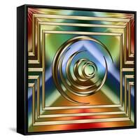 Art Deco 32 Frame 4-Art Deco Designs-Framed Stretched Canvas