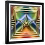 Art Deco 33 Frame 4-Art Deco Designs-Framed Giclee Print