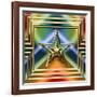 Art Deco 33 Frame 4-Art Deco Designs-Framed Giclee Print