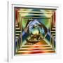 Art Deco 34 Frame 4-Art Deco Designs-Framed Giclee Print