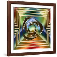 Art Deco 34 Frame 4-Art Deco Designs-Framed Giclee Print