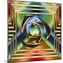 Art Deco 34 Frame 4-Art Deco Designs-Mounted Giclee Print