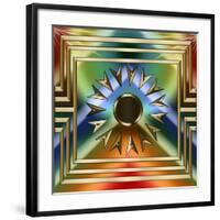 Art Deco 35 Frame 4-Art Deco Designs-Framed Giclee Print