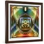 Art Deco 37 Frame 1-Art Deco Designs-Framed Giclee Print