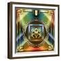 Art Deco 37 Frame 1-Art Deco Designs-Framed Giclee Print