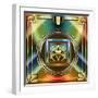 Art Deco 37 Frame 1-Art Deco Designs-Framed Giclee Print