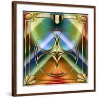 Art Deco 38 Frame 1-Art Deco Designs-Framed Giclee Print