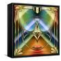 Art Deco 38 Frame 1-Art Deco Designs-Framed Stretched Canvas