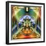 Art Deco 39 Frame 1-Art Deco Designs-Framed Giclee Print